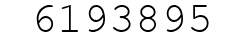 Number 6193895.