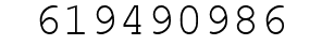 Number 619490986.