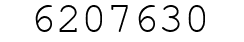 Number 6207630.