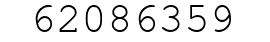 Number 62086359.