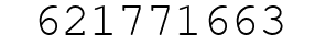 Number 621771663.