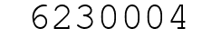 Number 6230004.
