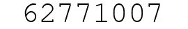 Number 62771007.