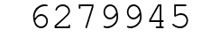 Number 6279945.