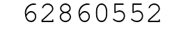 Number 62860552.