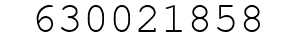 Number 630021858.