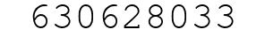 Number 630628033.
