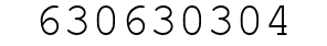 Number 630630304.