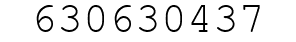Number 630630437.