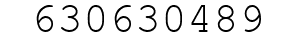 Number 630630489.