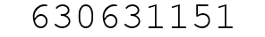 Number 630631151.