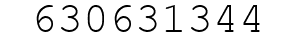 Number 630631344.
