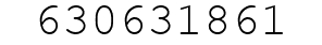 Number 630631861.