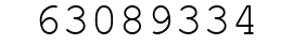 Number 63089334.