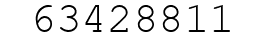 Number 63428811.