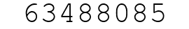 Number 63488085.