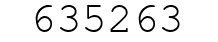 Number 635263.