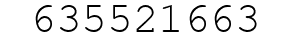 Number 635521663.