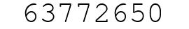 Number 63772650.