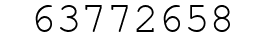 Number 63772658.