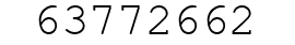 Number 63772662.