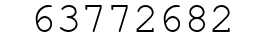 Number 63772682.