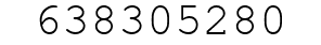 Number 638305280.