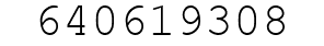 Number 640619308.