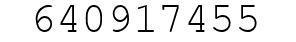 Number 640917455.