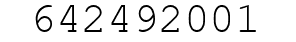 Number 642492001.