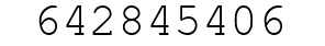 Number 642845406.