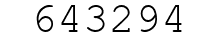 Number 643294.
