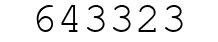 Number 643323.