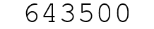 Number 643500.