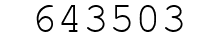 Number 643503.