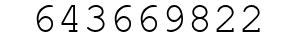 Number 643669822.