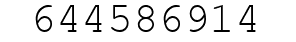 Number 644586914.