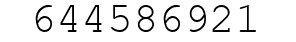 Number 644586921.