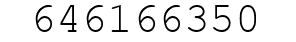 Number 646166350.