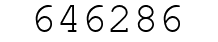 Number 646286.
