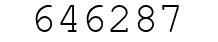 Number 646287.