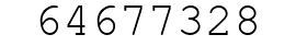 Number 64677328.