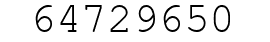 Number 64729650.