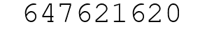 Number 647621620.