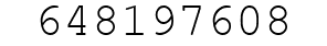 Number 648197608.