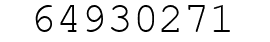 Number 64930271.