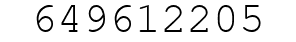 Number 649612205.