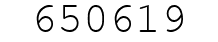 Number 650619.