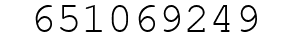 Number 651069249.