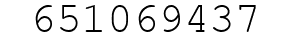 Number 651069437.